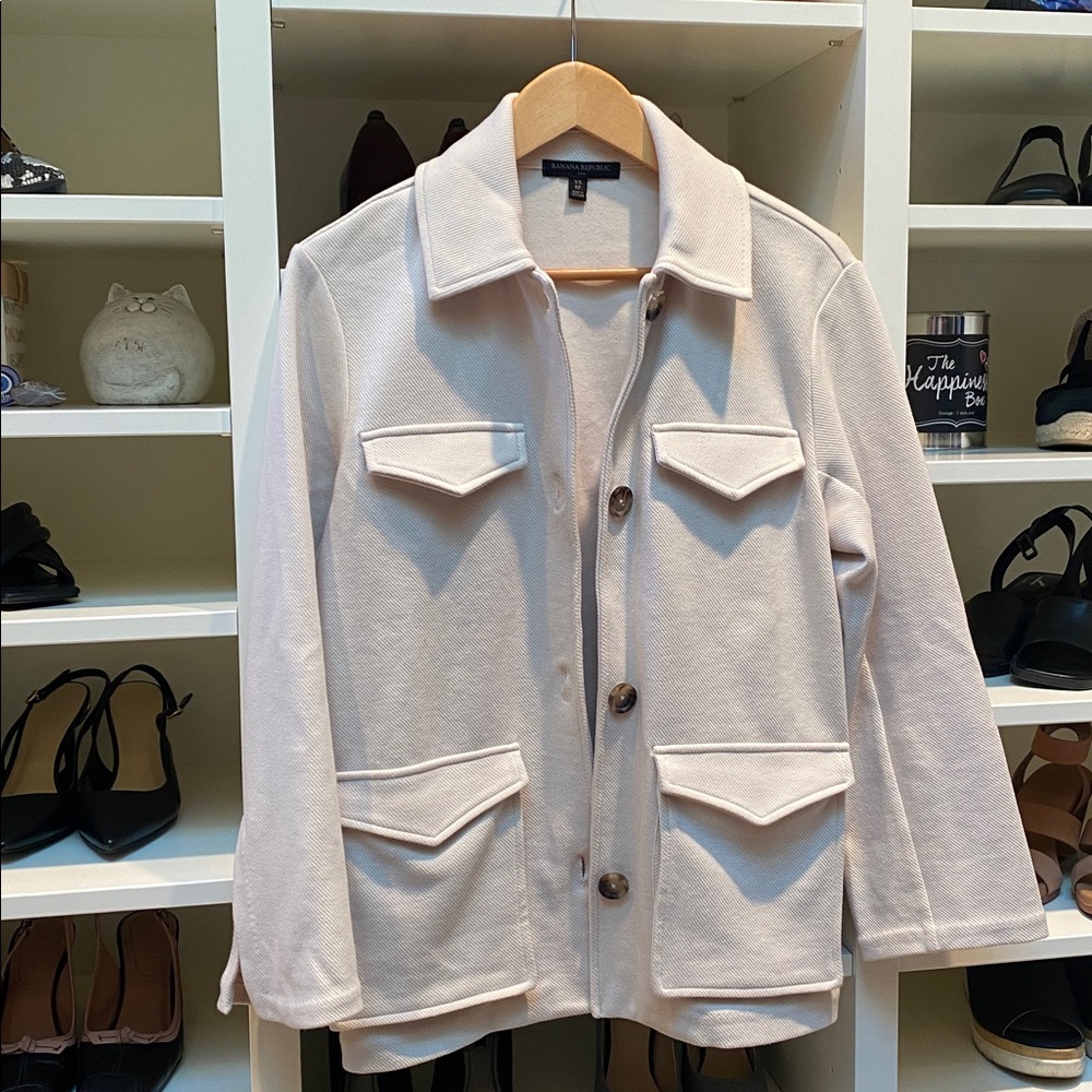 Banana Republic Cream Jacket - LIKE NEW!  Size XS - Picture 2 of 10